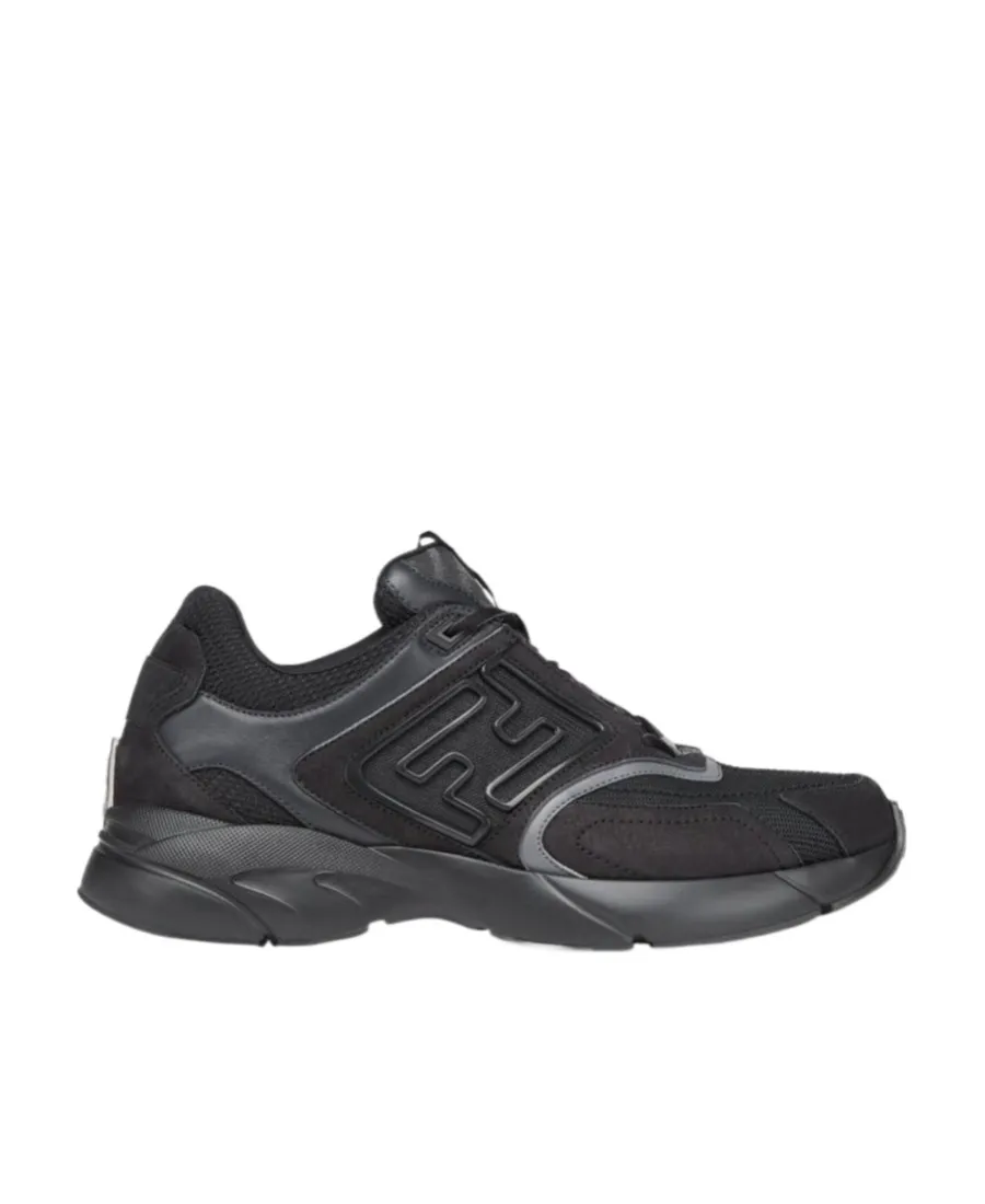 Faster Ff-Embossed Detailed Low-Top Sneakers
