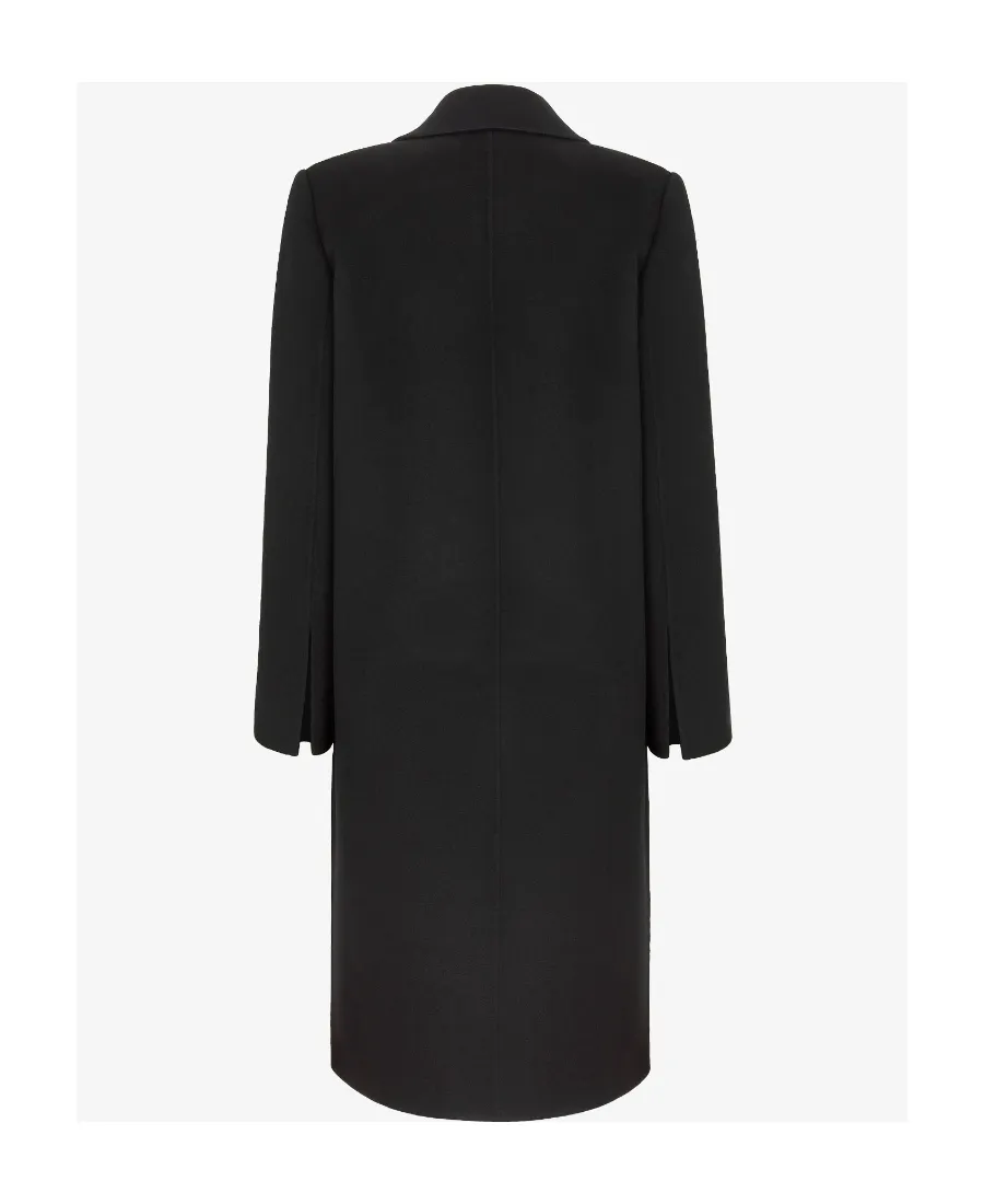 Double Breasted Pocket-Detailed Trench Coat
