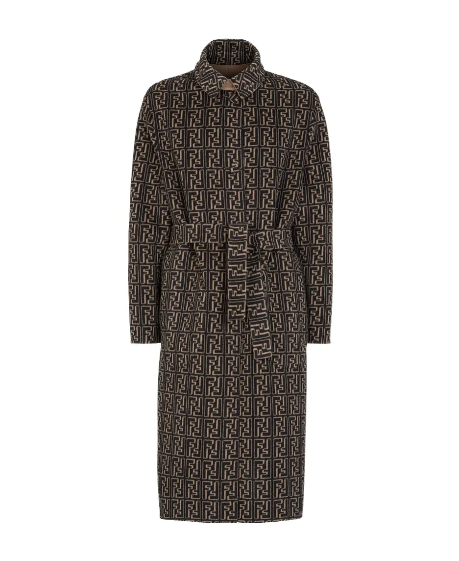 Oversized Reversible Trench Coat