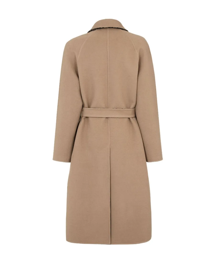 Oversized Reversible Trench Coat