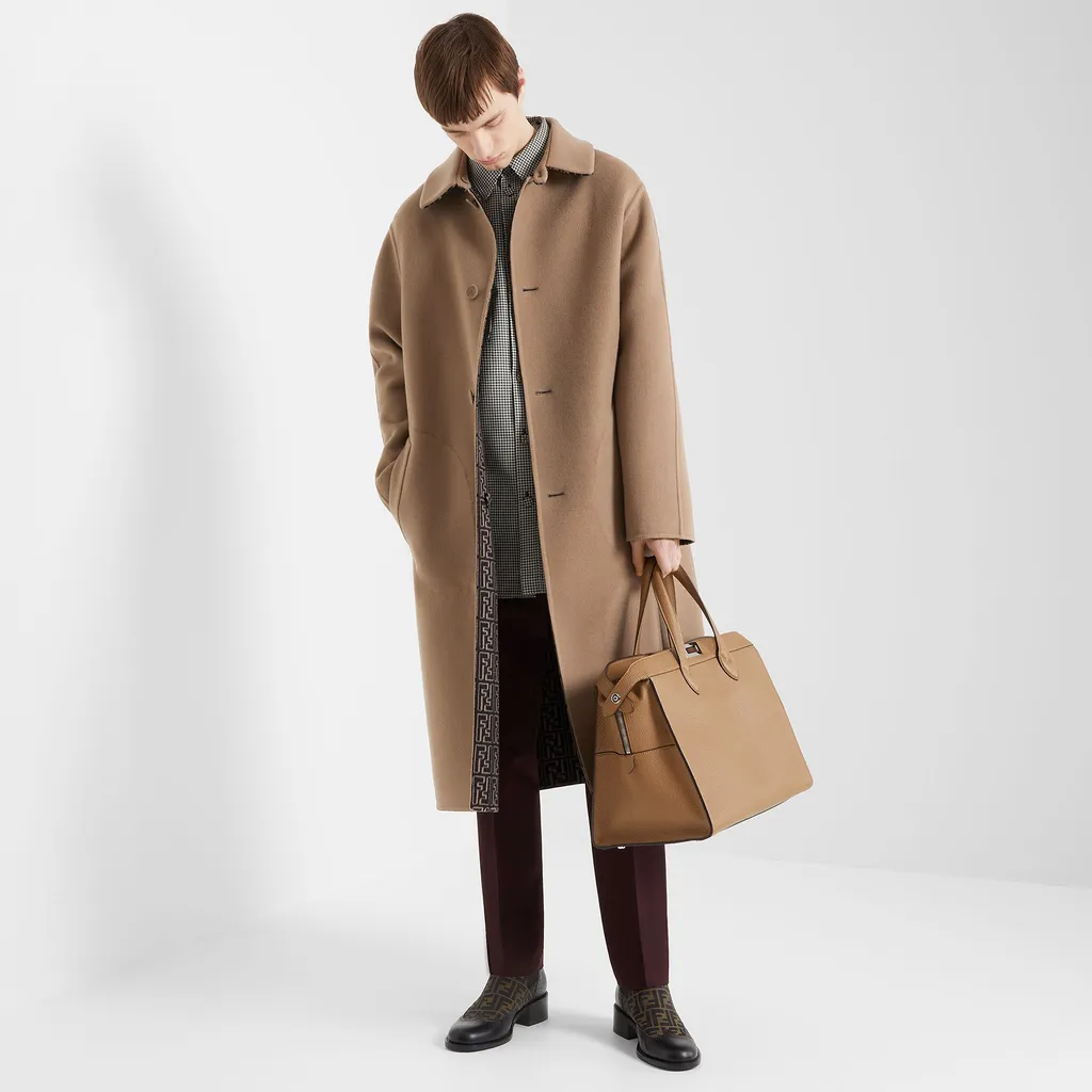 Oversized Reversible Trench Coat