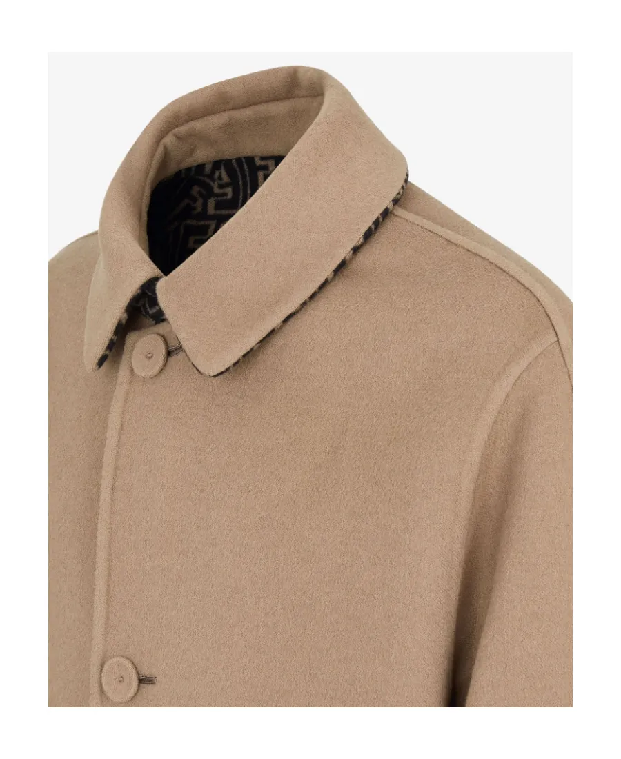Oversized Reversible Trench Coat