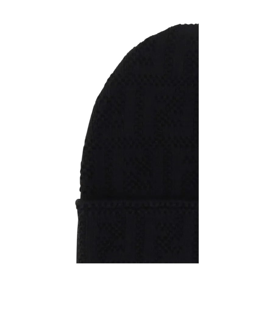Monogram-Pattern Beanie