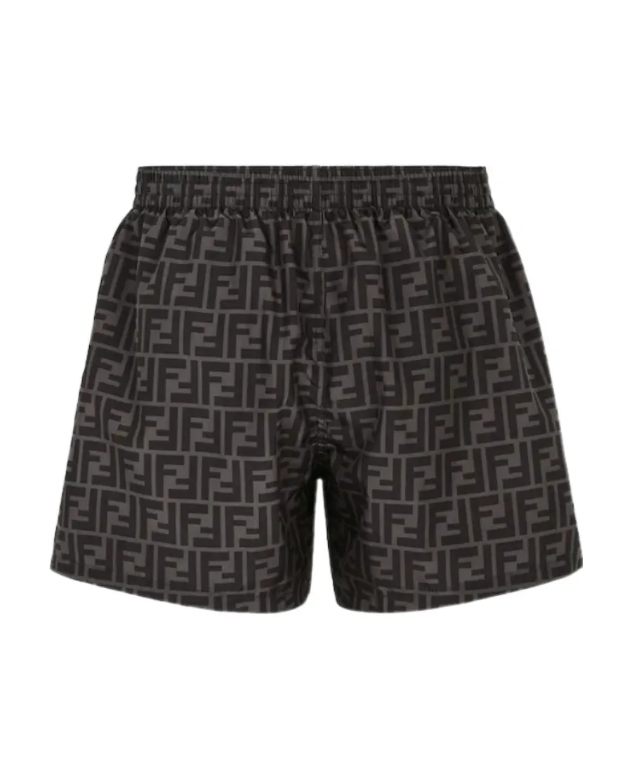 Ff Pattern Tech Fabric Shorts