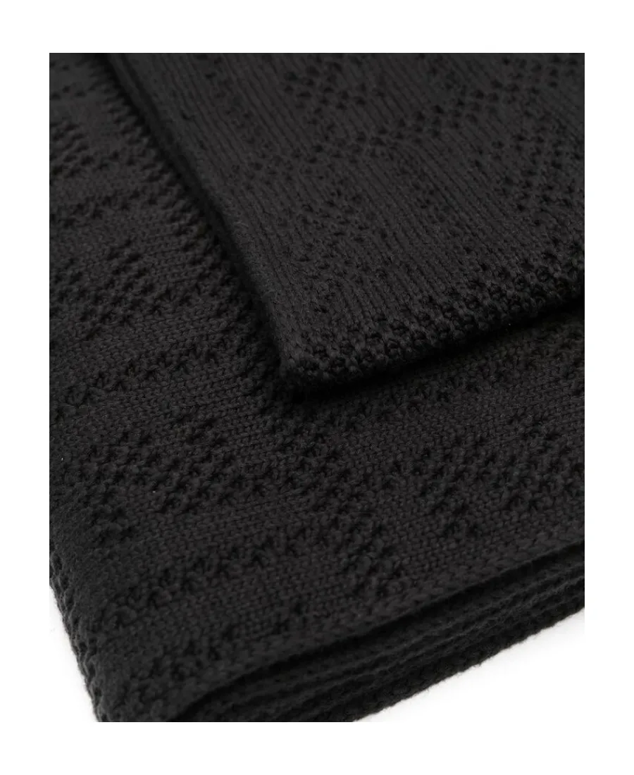 Monogram-Pattern Scarf