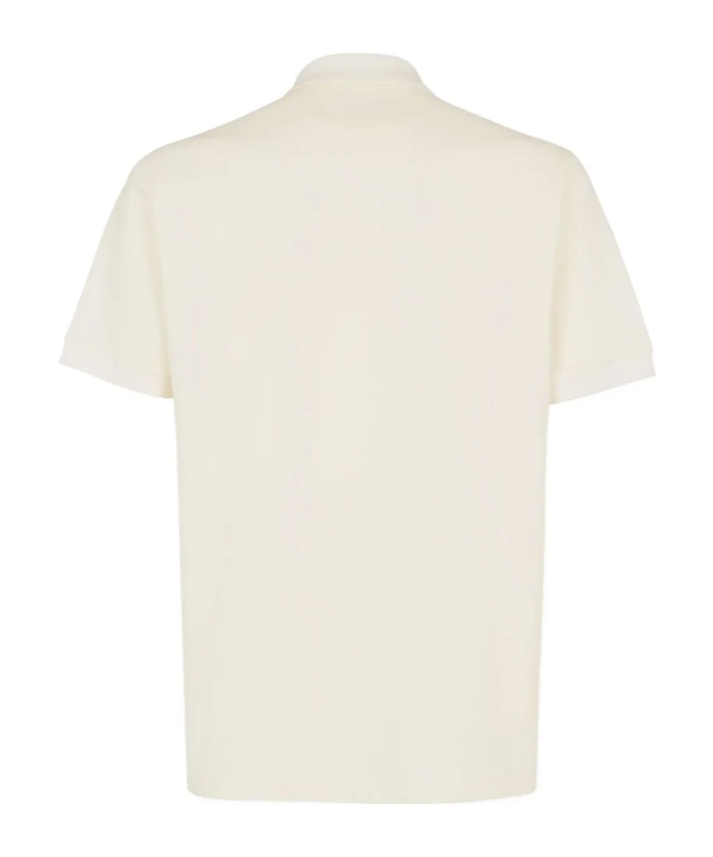 Ff Embossed Short Sleeved Polo Shirt