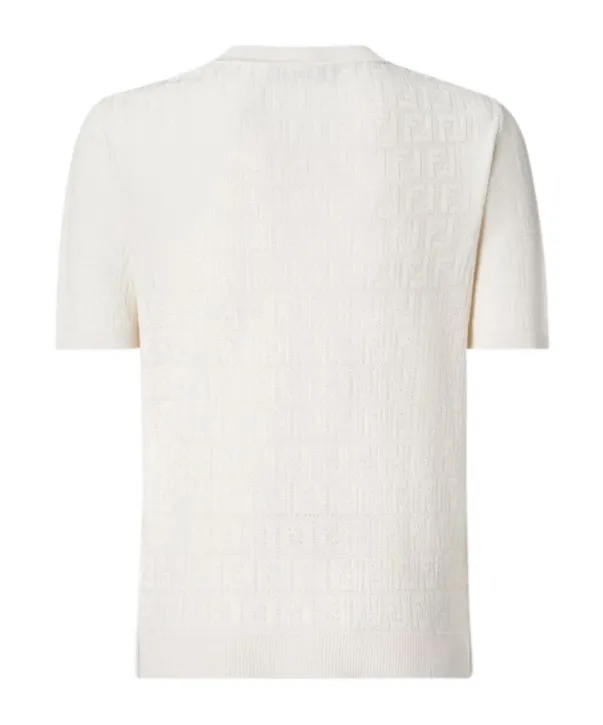 Ff Jacquard Crewneck T-Shirt