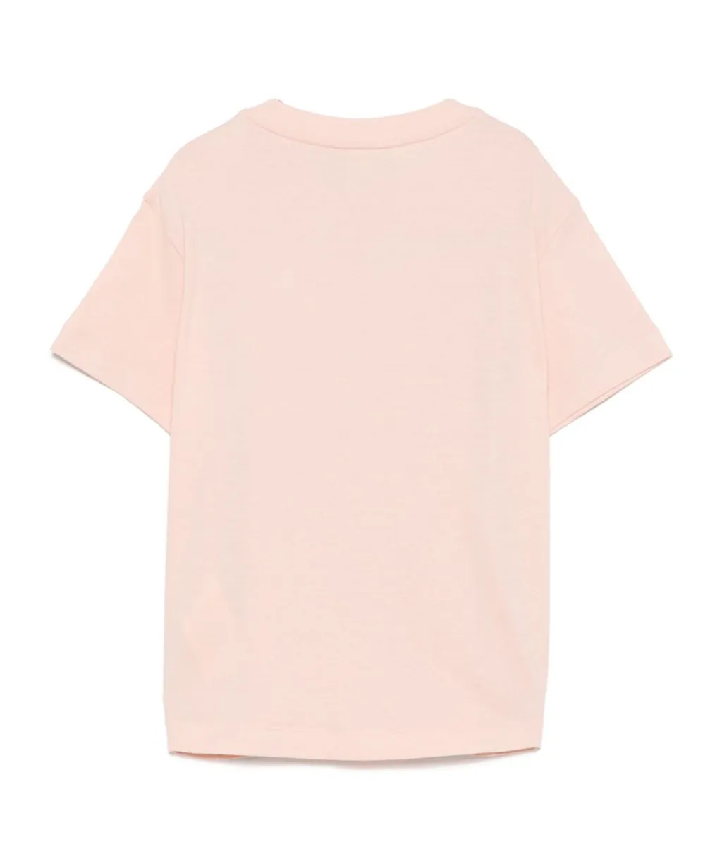 Logo-Embroidered Floral Printed T-Shirt