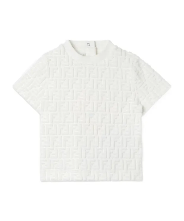 Terry Baby T-Shirt With Logo