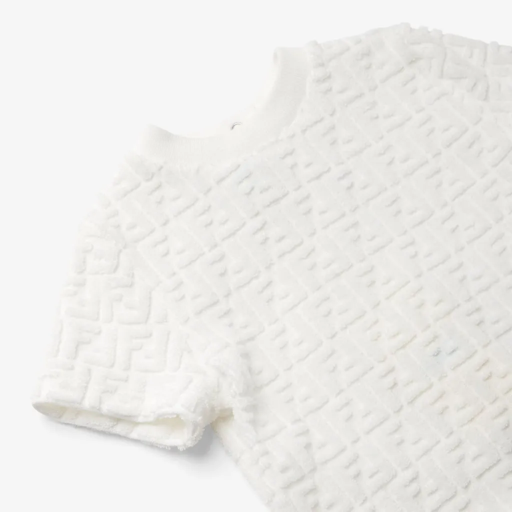 Terry Baby T-Shirt With Logo