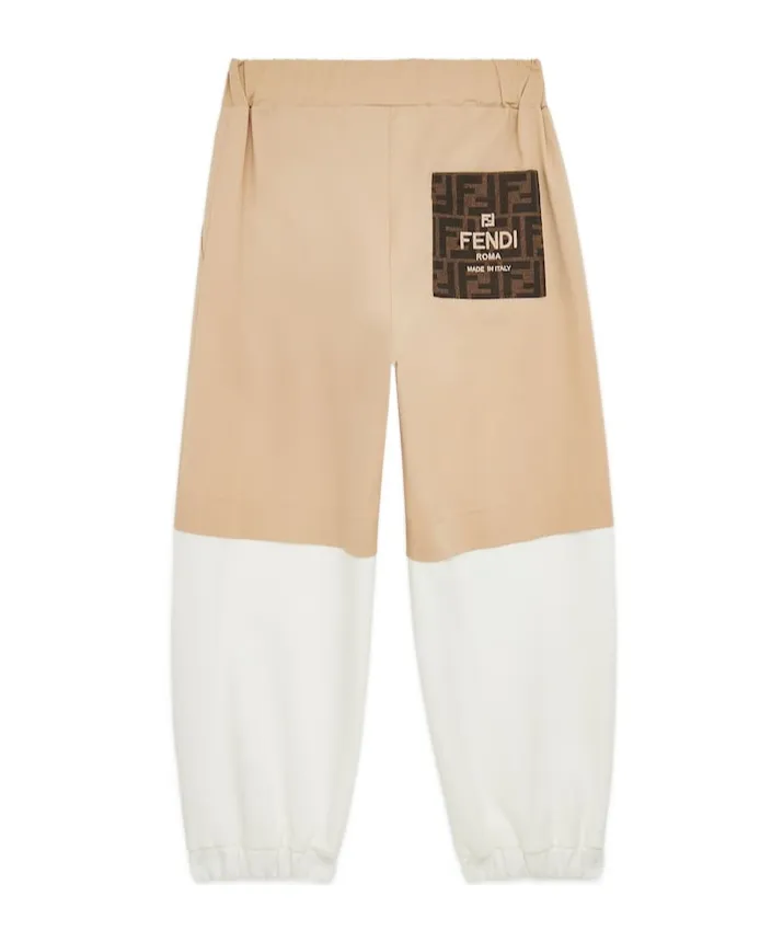 Stretch Gabardine Junior Jogging Trousers