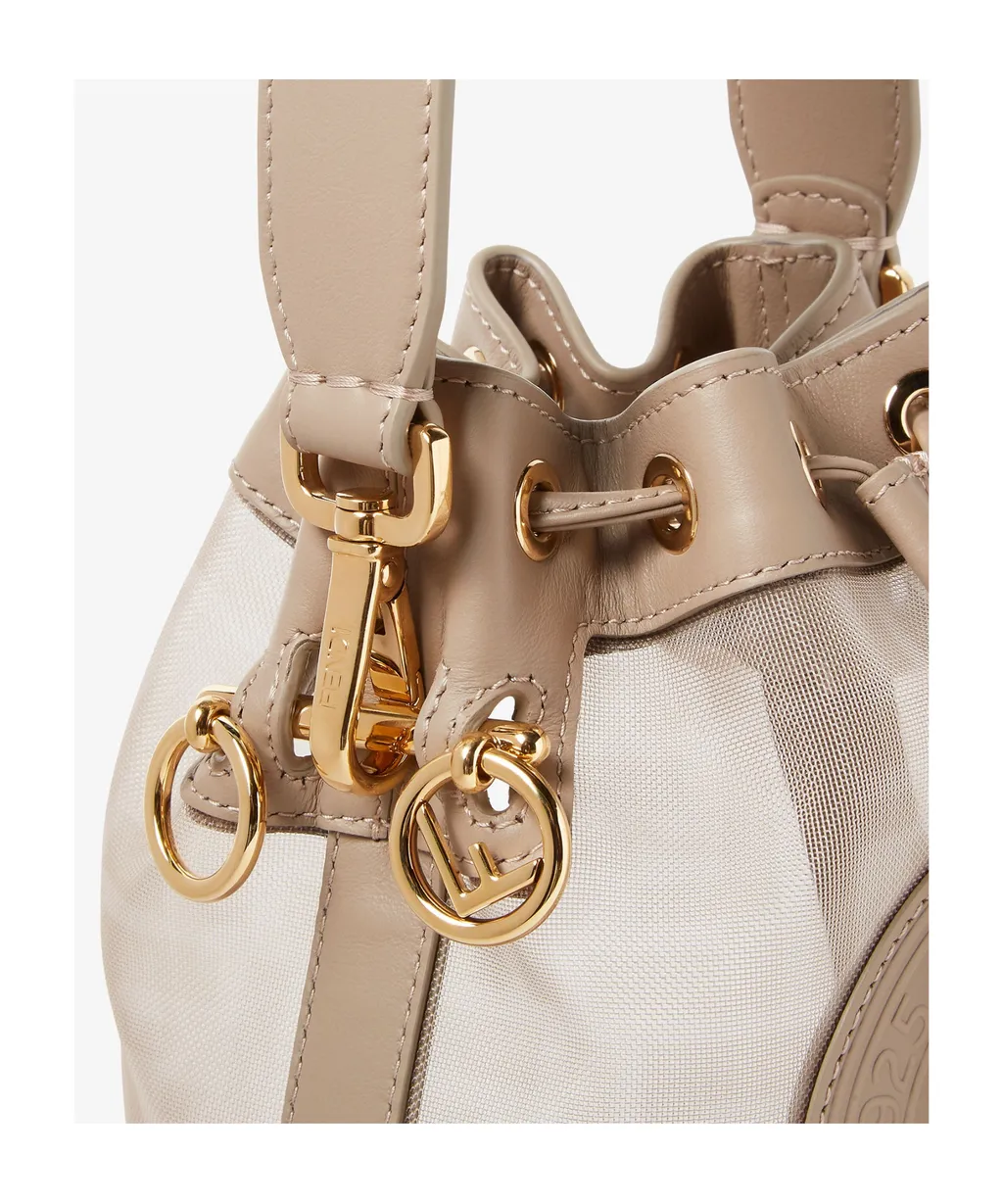 Mon Tresor Drawstring Mini Bucket Bag