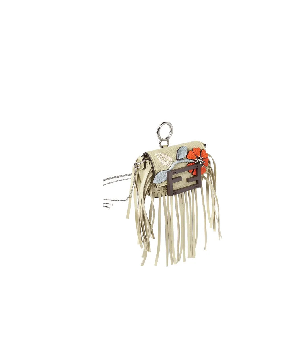 Multicolor Cuoio Romano Leather Charm