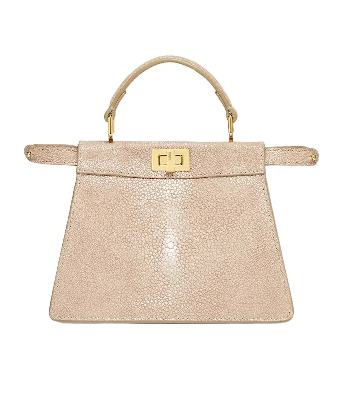 Stingray Leather Shoulder Bag
