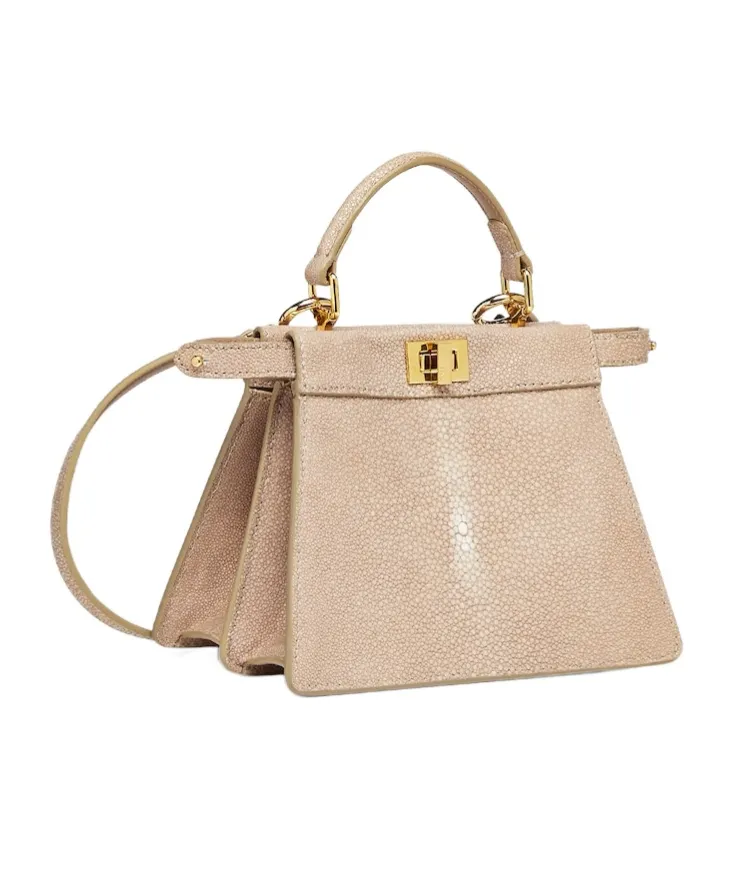 Stingray Leather Shoulder Bag