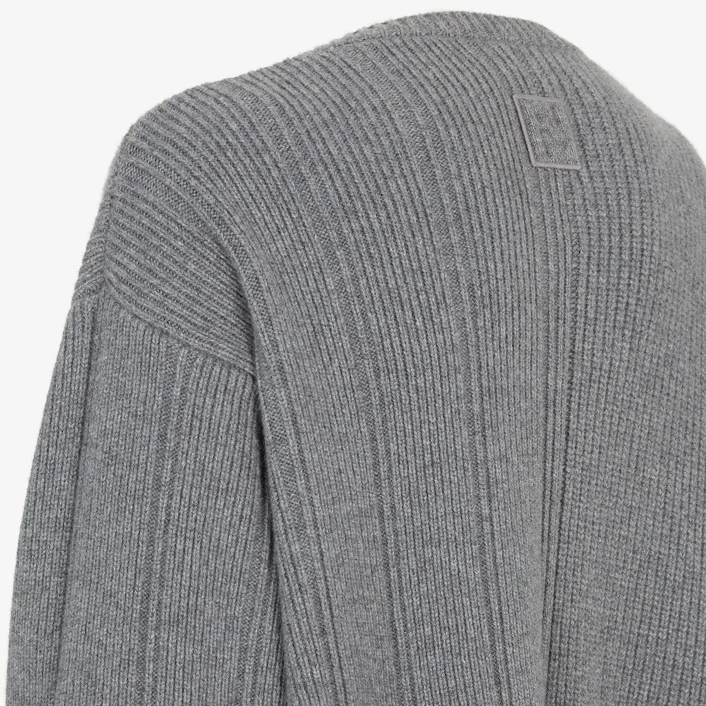 Open Front Knitted Cardigan