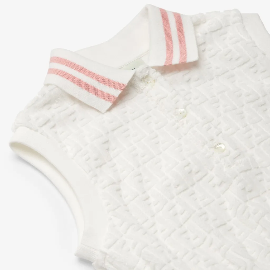 Terry Junior Dress With Ff Logo