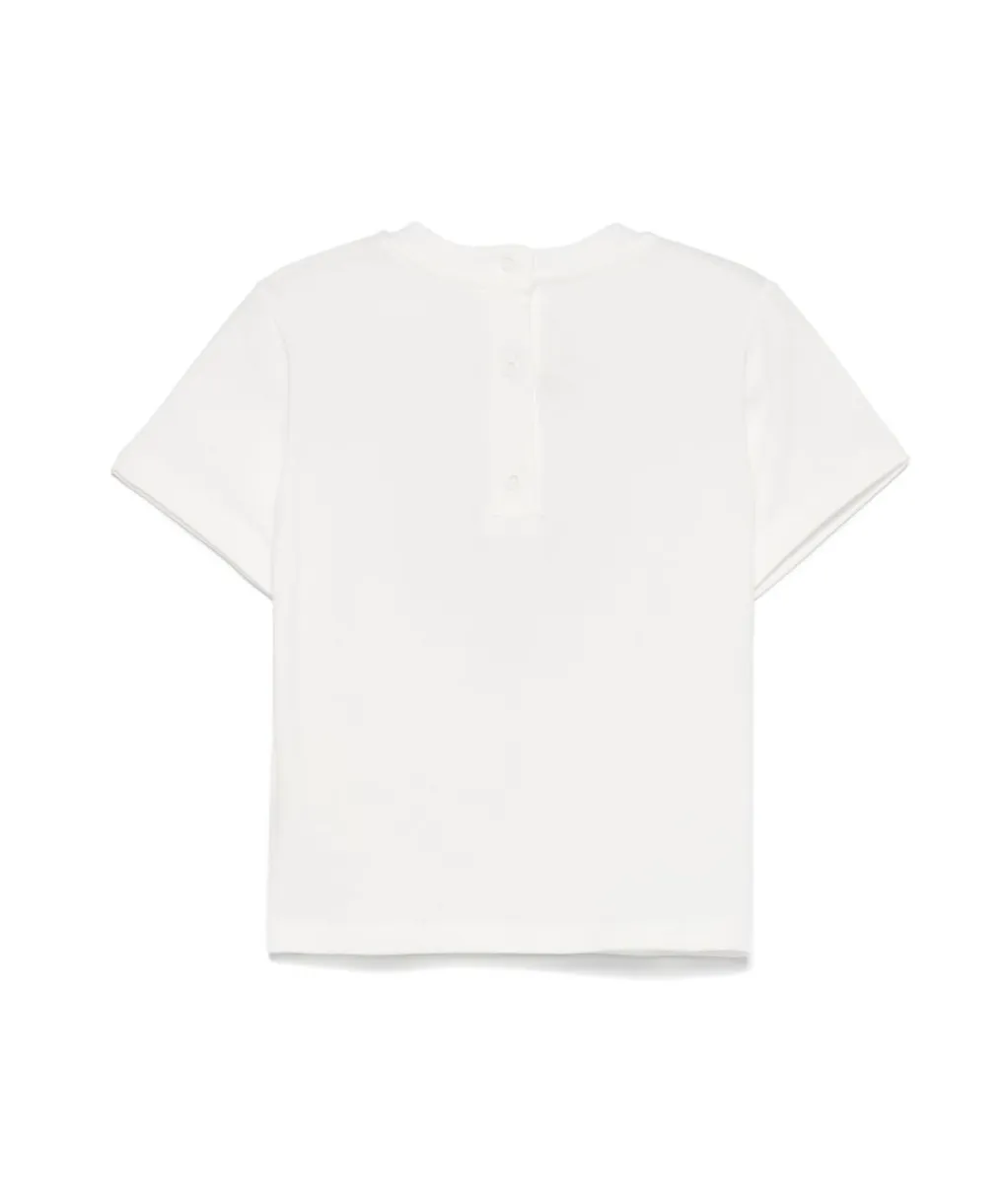 Logo Embroidered Jersey T-Shirt