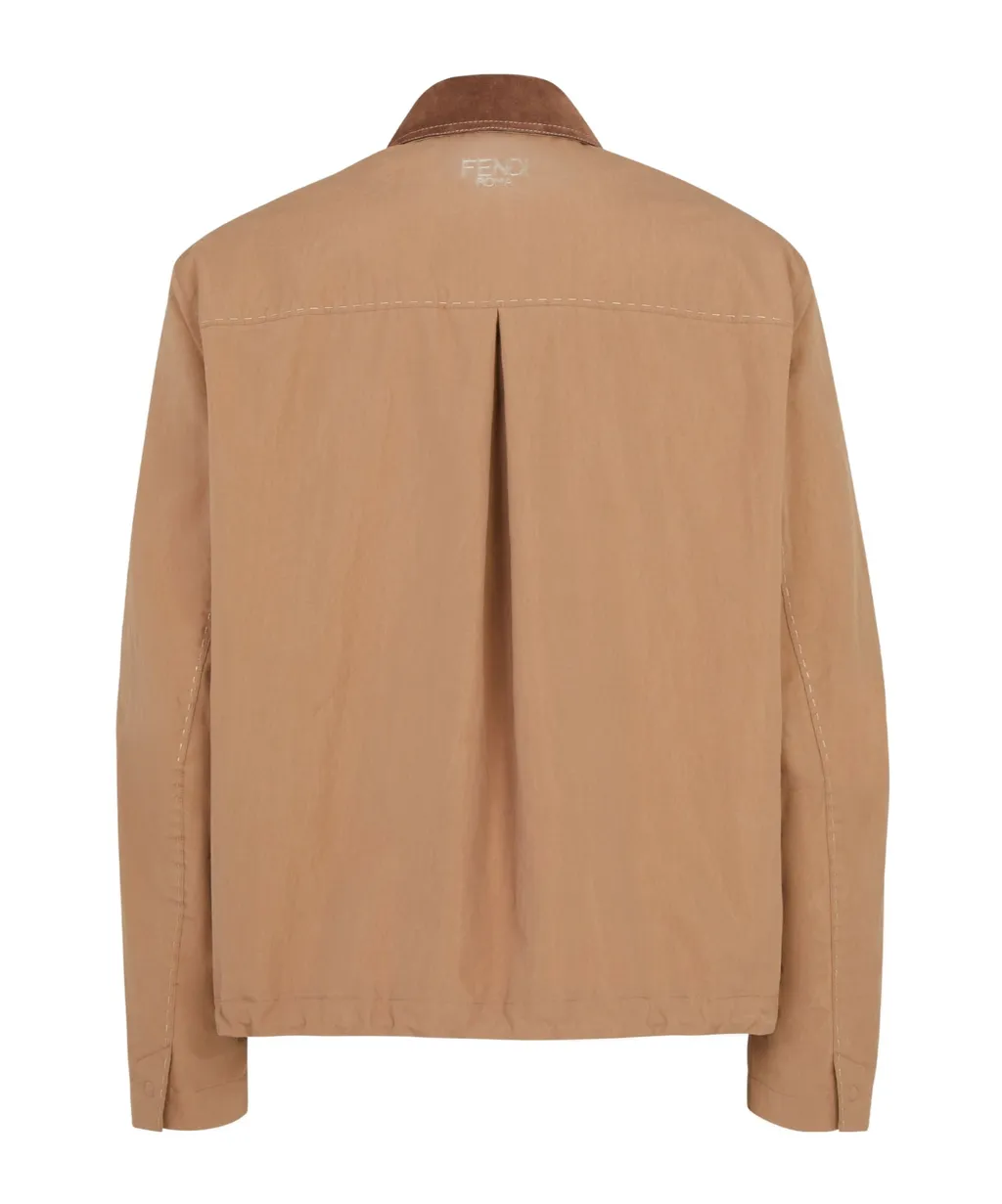 Long Sleeved Topstitched Jacket