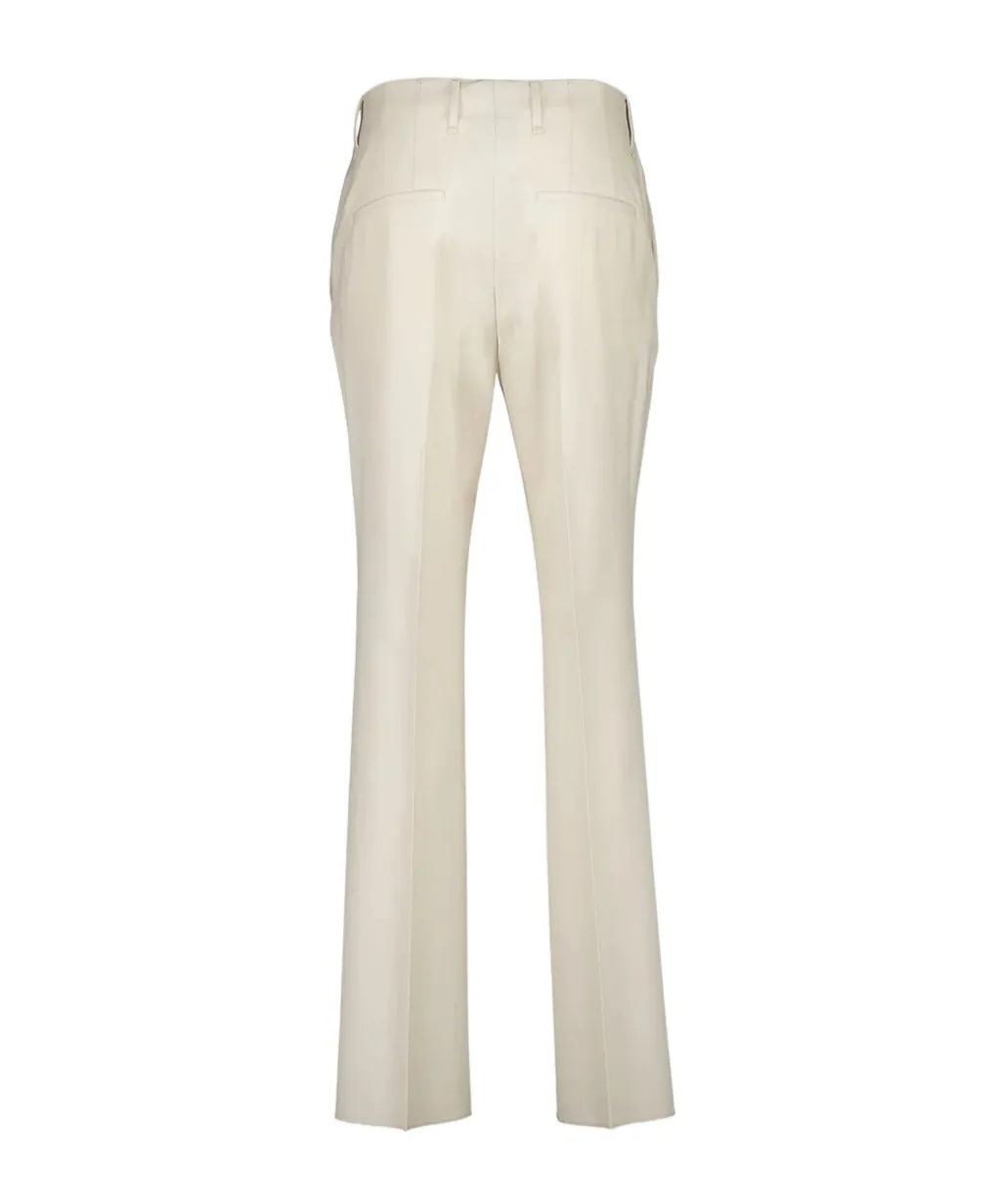 Straight-Leg Tailored Trousers