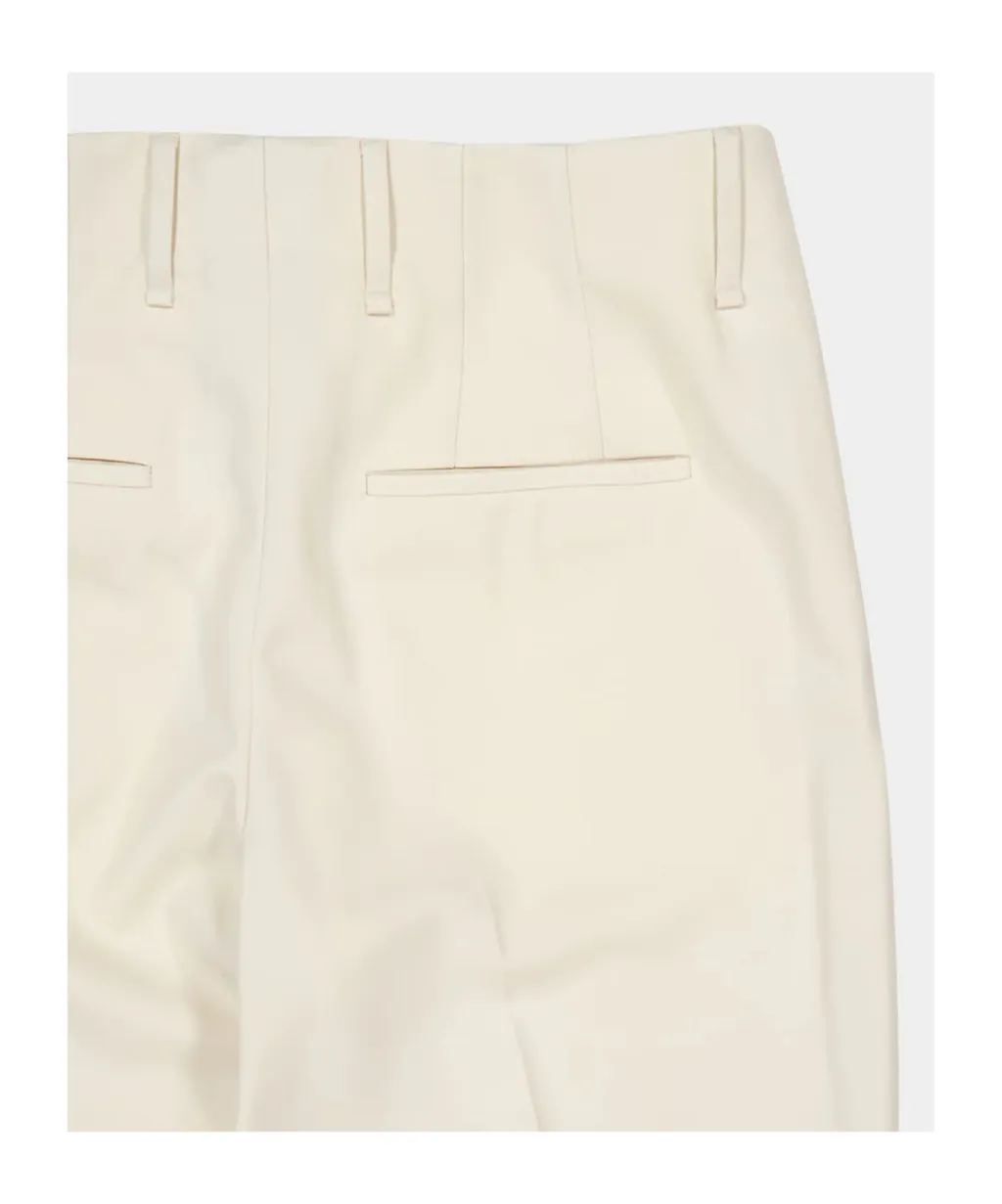 Straight-Leg Tailored Trousers