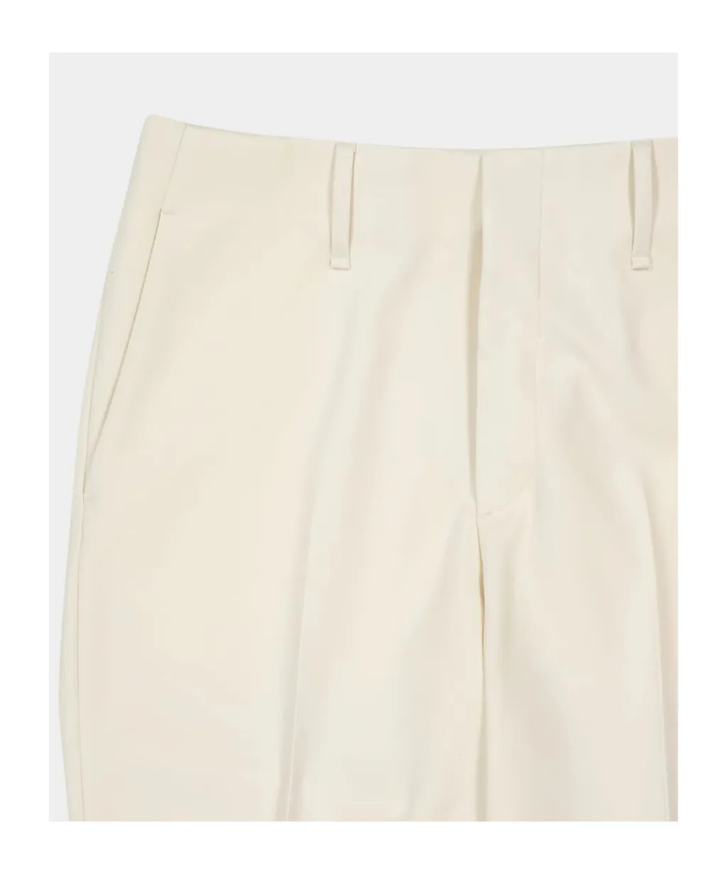 Straight-Leg Tailored Trousers