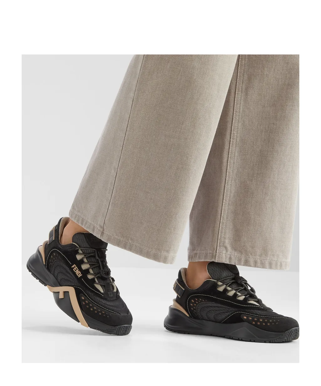 Flow Mesh Low-Top Sneakers