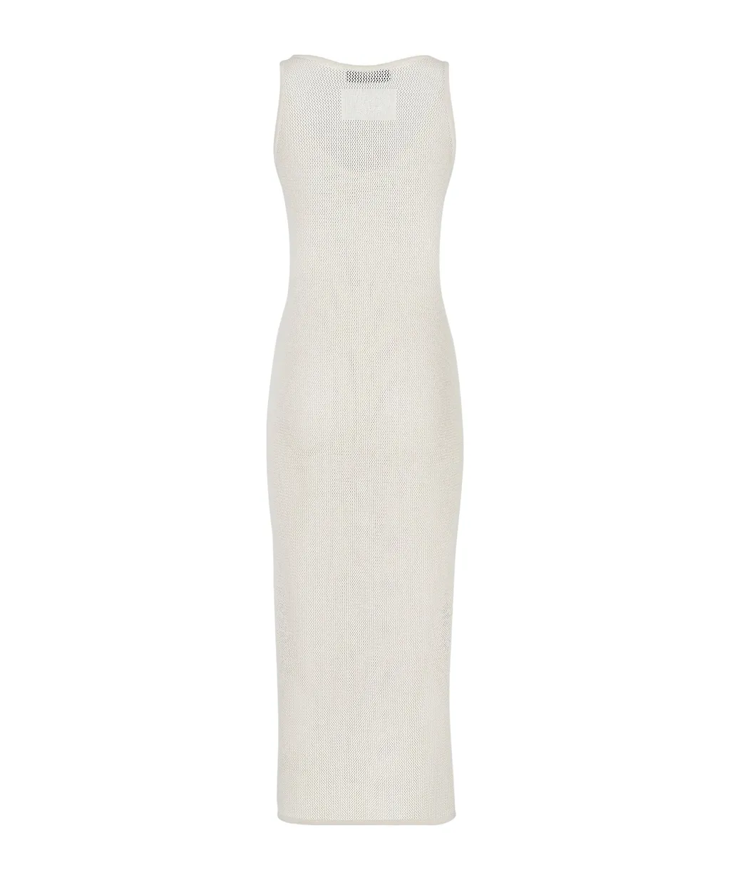 Mesh Knitted Sleeveless Dress