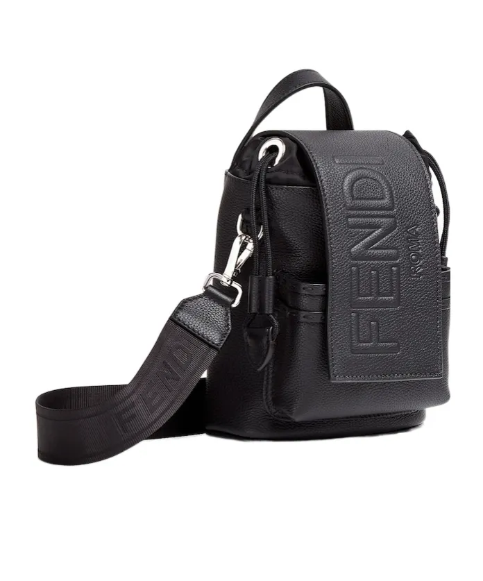 Roma Fendi Strike One-Shoulder Mini Backpack