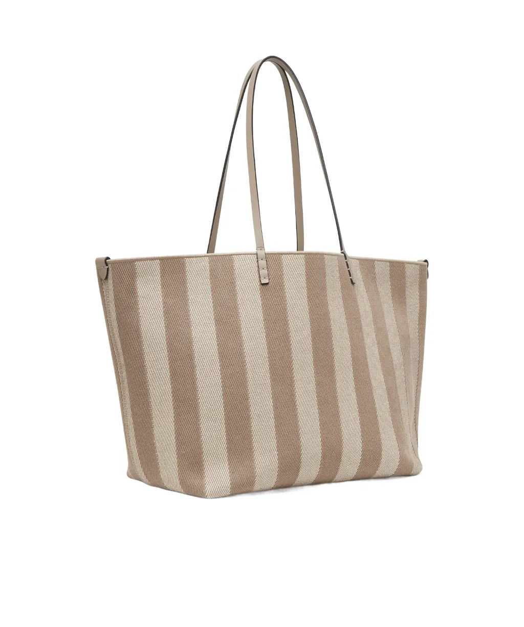 Roll Striped Large Reversible Tote Bag