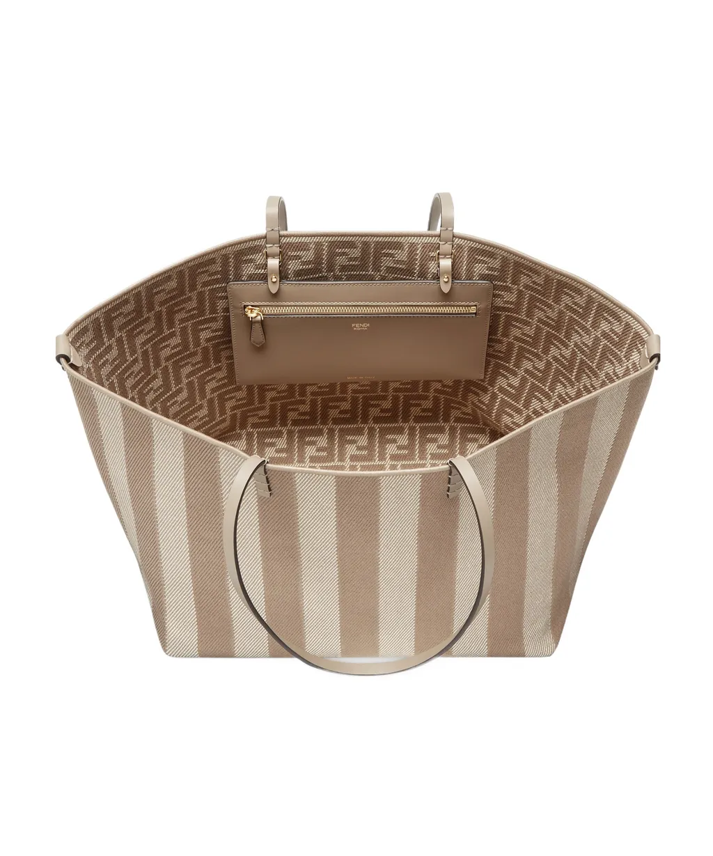 Roll Striped Large Reversible Tote Bag