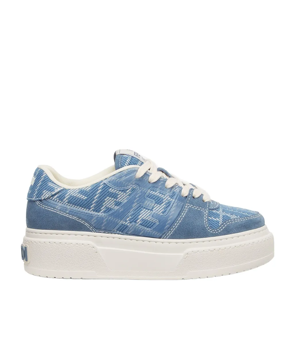 Fendi Match Panelled Low-Top Sneakers