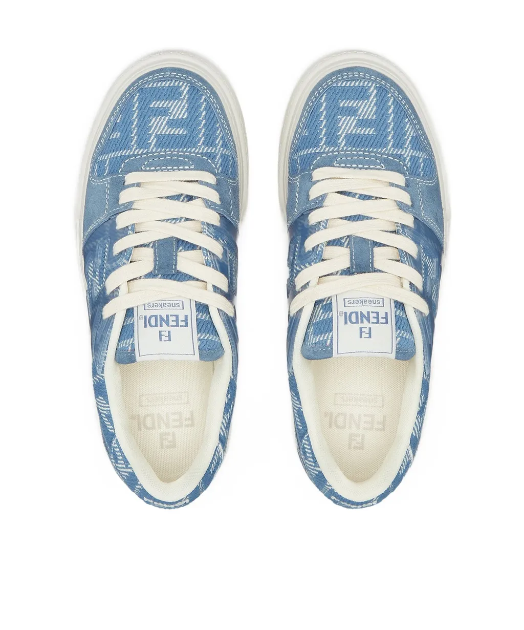 Fendi Match Panelled Low-Top Sneakers