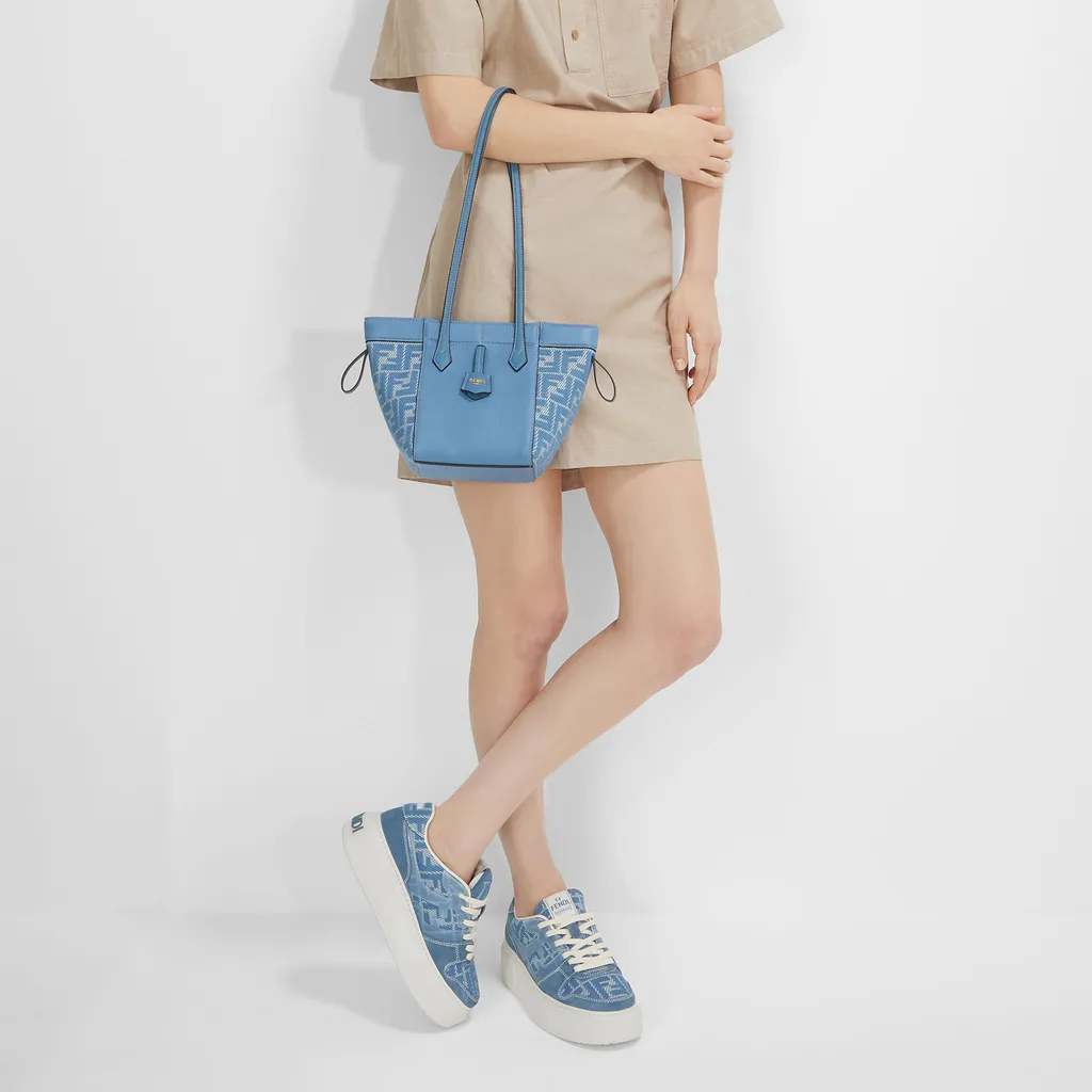 Fendi Match Panelled Low-Top Sneakers