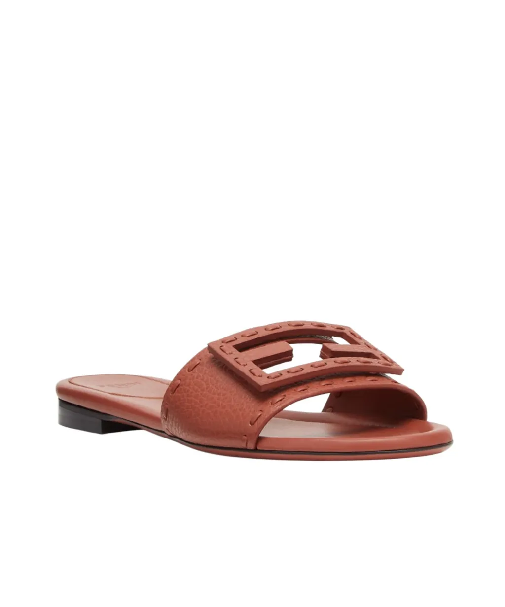 Baguette Logo Patch Slides