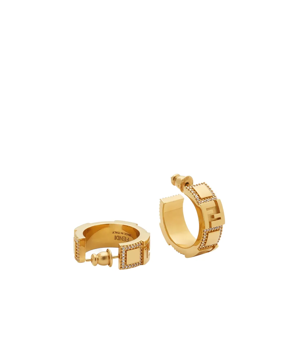 Forever Fendi Embellished Earrings