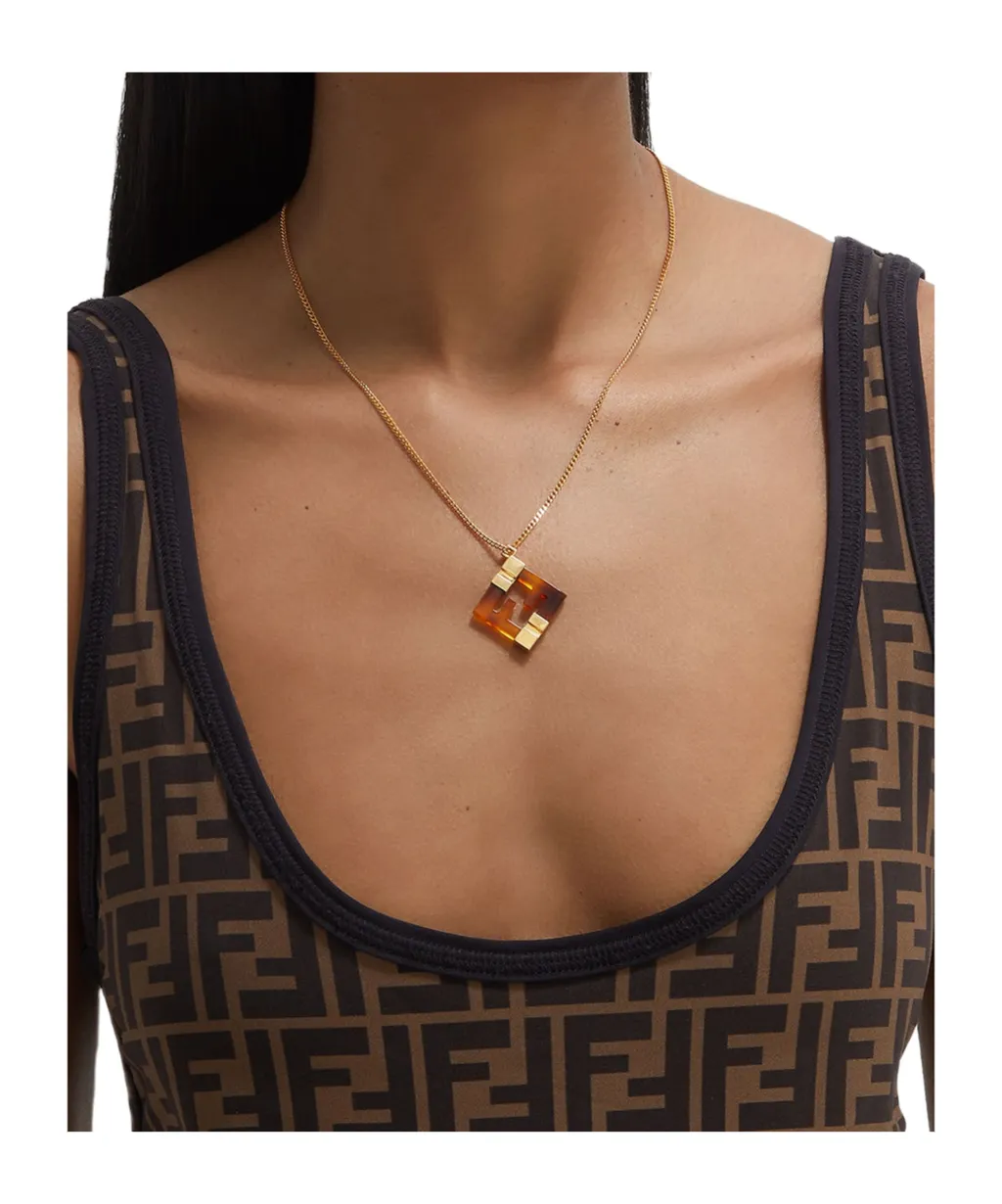 Forever Fendi Chained Necklace