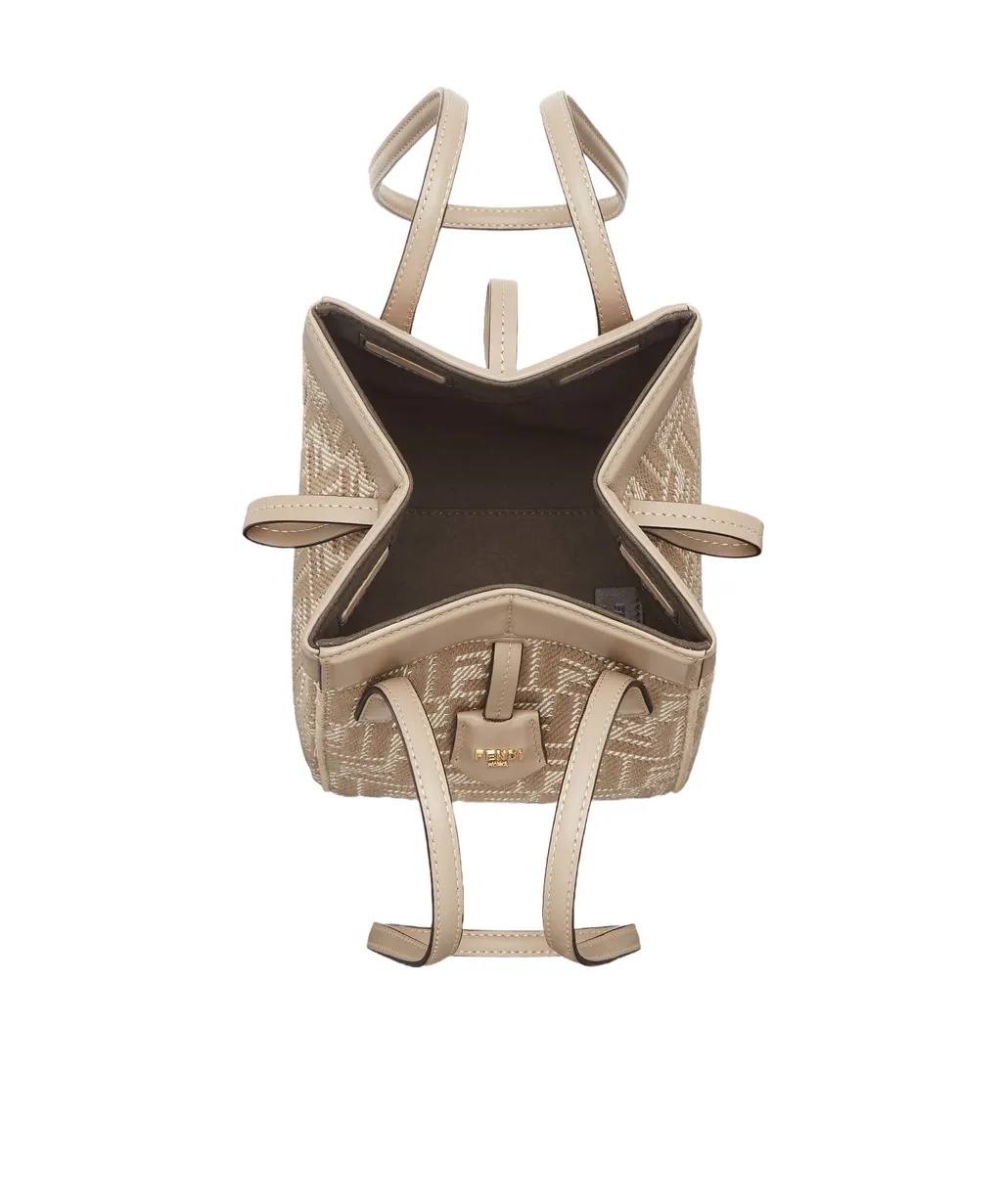 Origami Ff Jacquard Mini Shoulder Bag