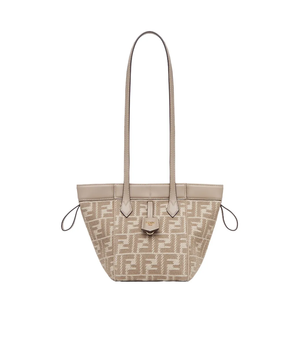Origami Ff Jacquard Mini Shoulder Bag