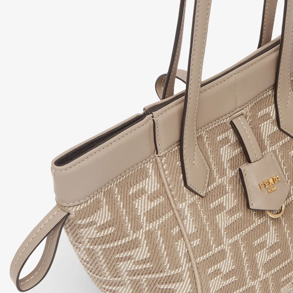 Origami Ff Jacquard Mini Shoulder Bag