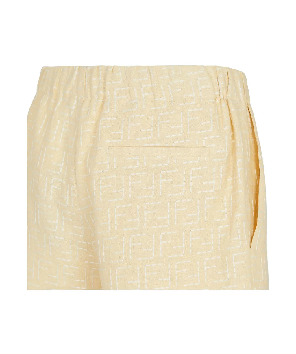 Ff Jacquard Bermudas Shorts