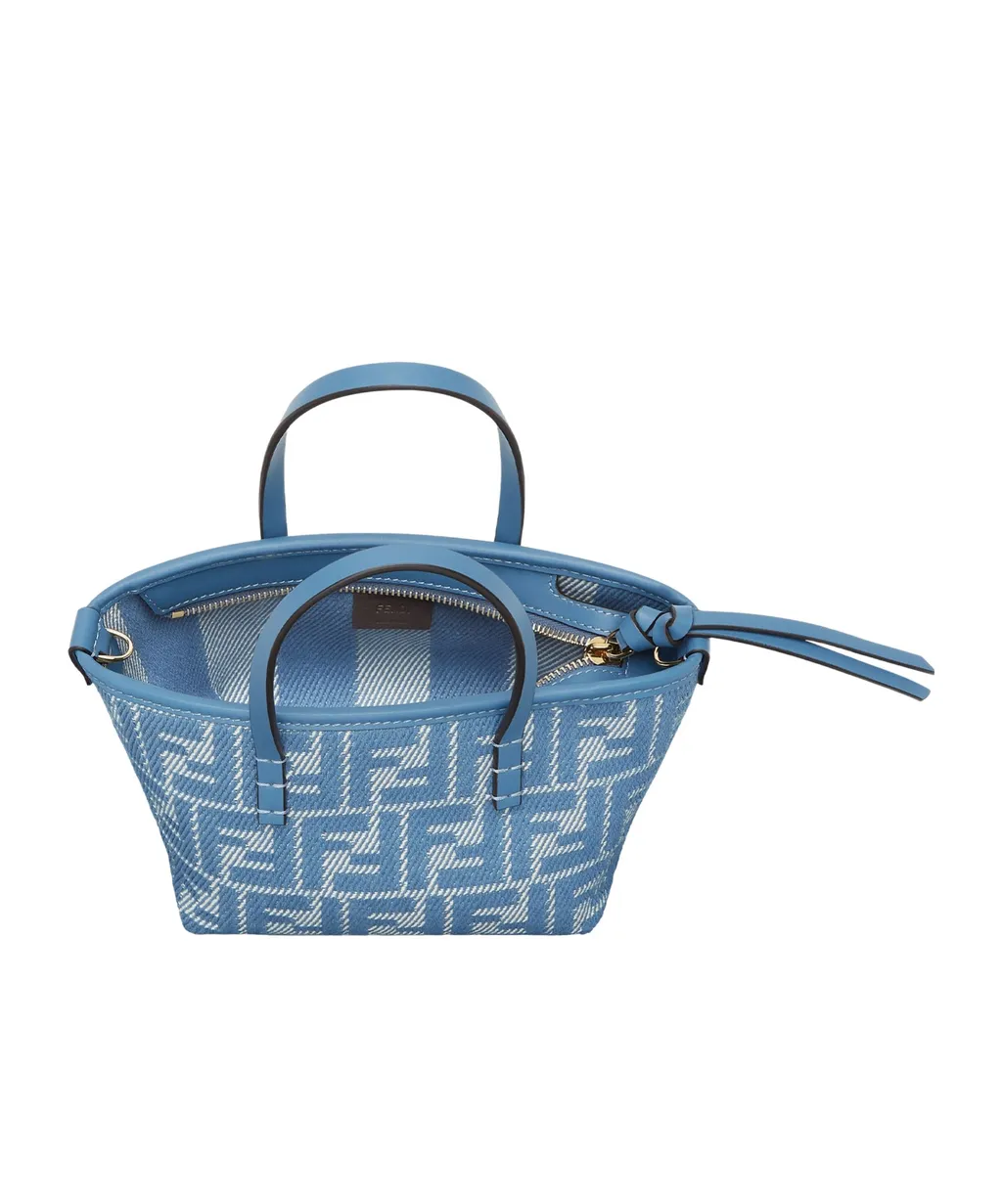 Roll Mini Ff Jacquard Mini Tote Bag