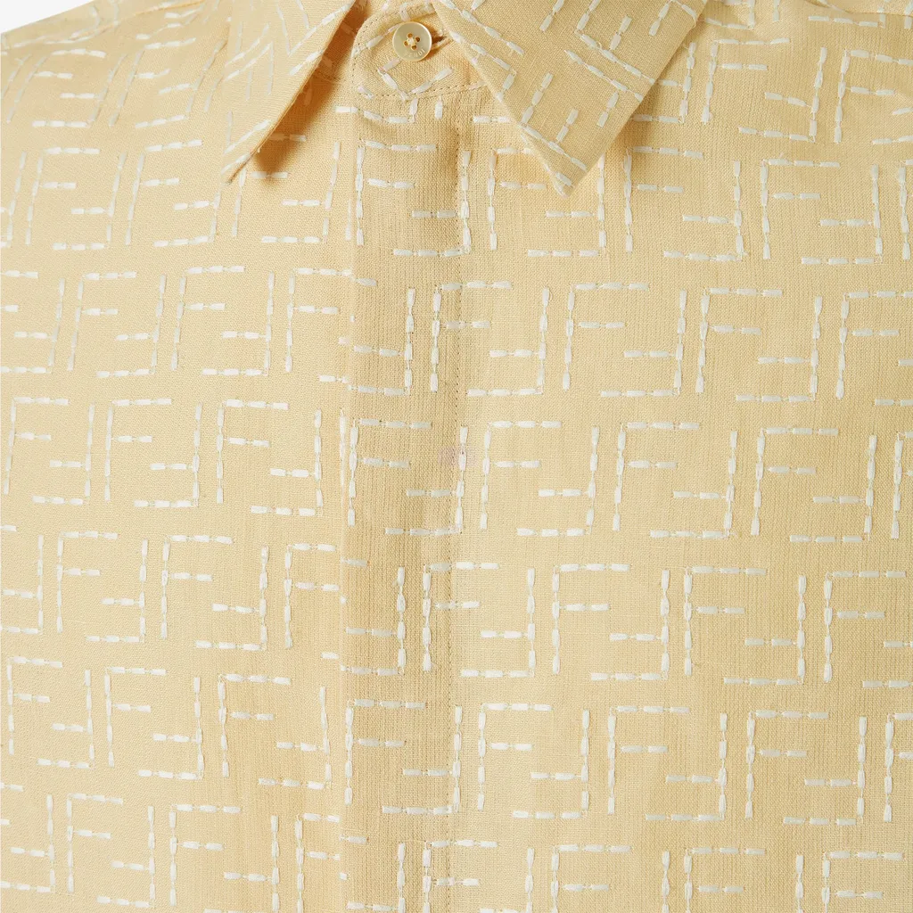 Collared Short-Sleeve Shirt