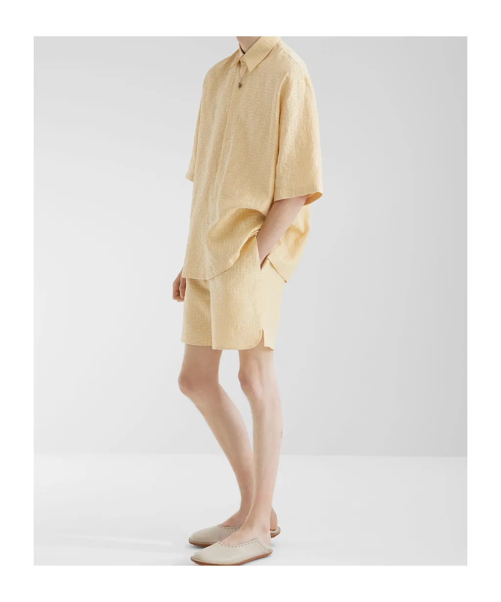 Collared Short-Sleeve Shirt