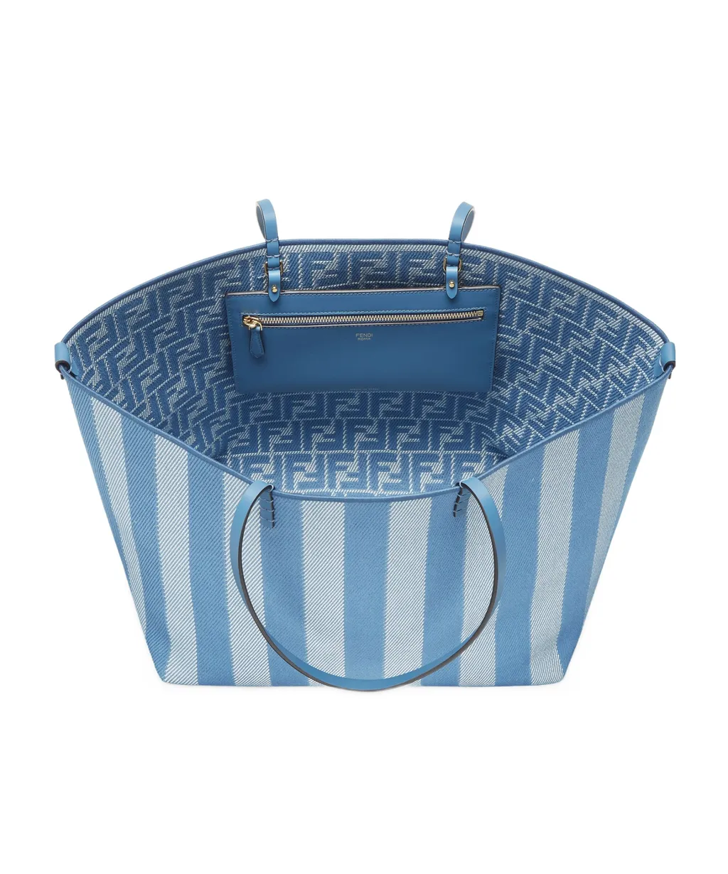 Roll Striped Large Reversible Tote Bag