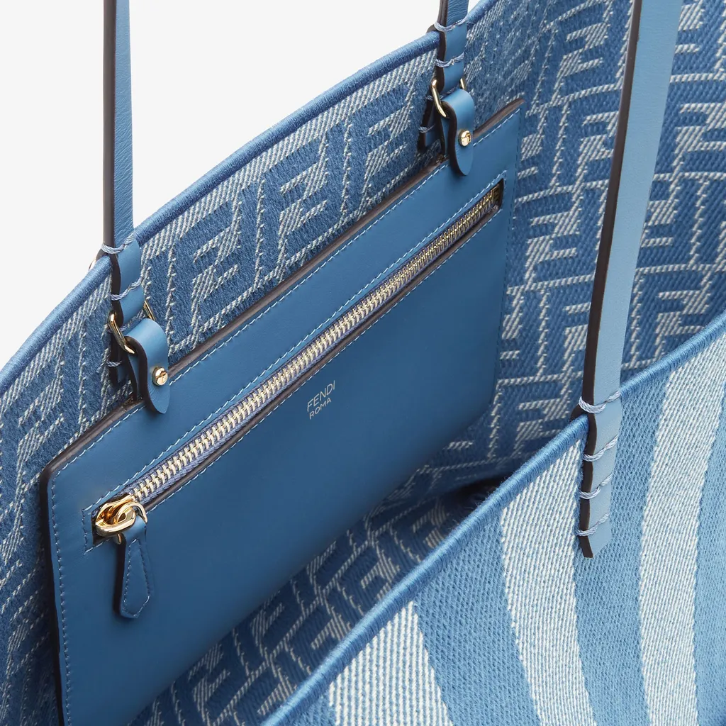 Roll Striped Large Reversible Tote Bag