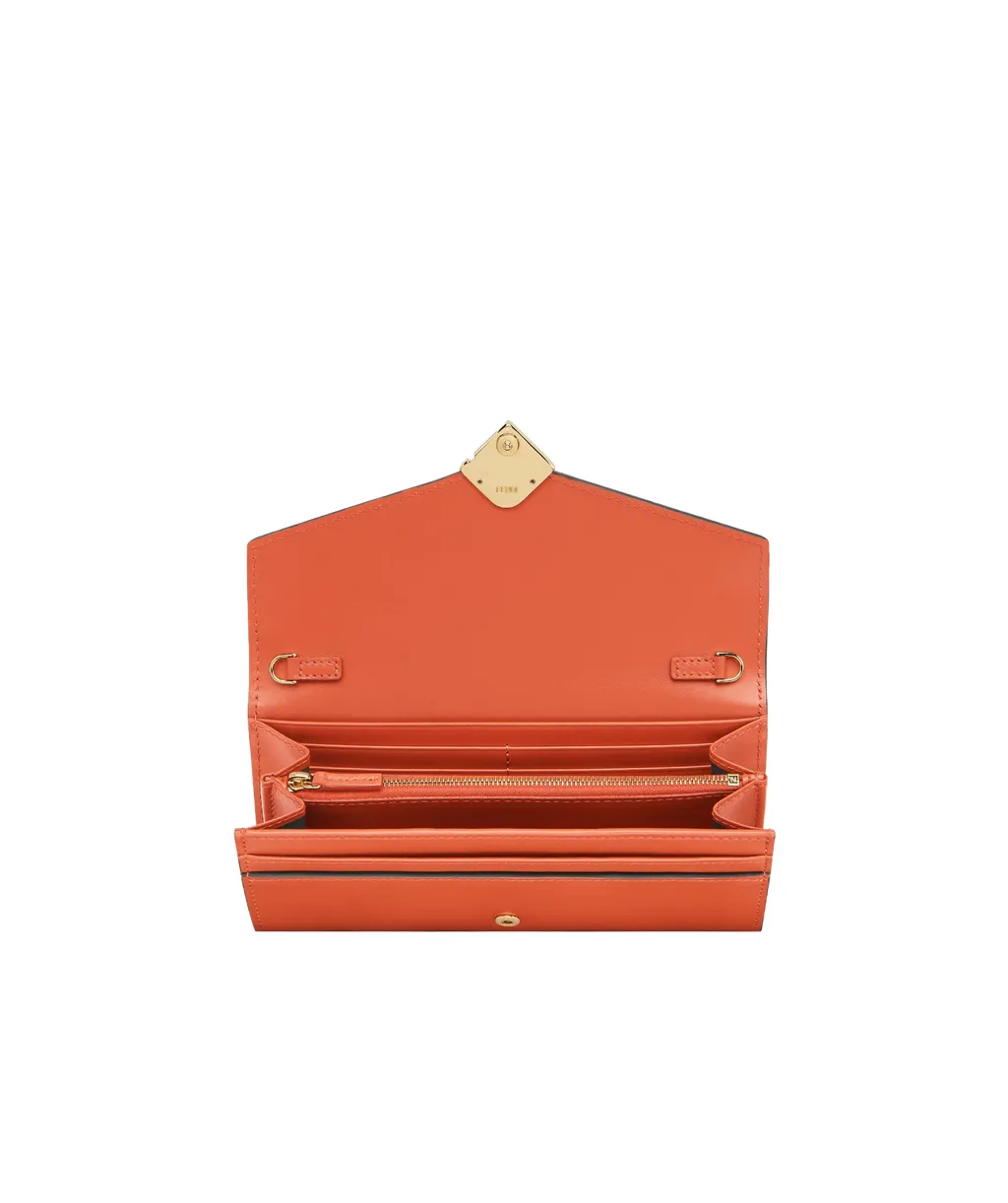 Ff Diamonds Chain-Linked Continental Wallet