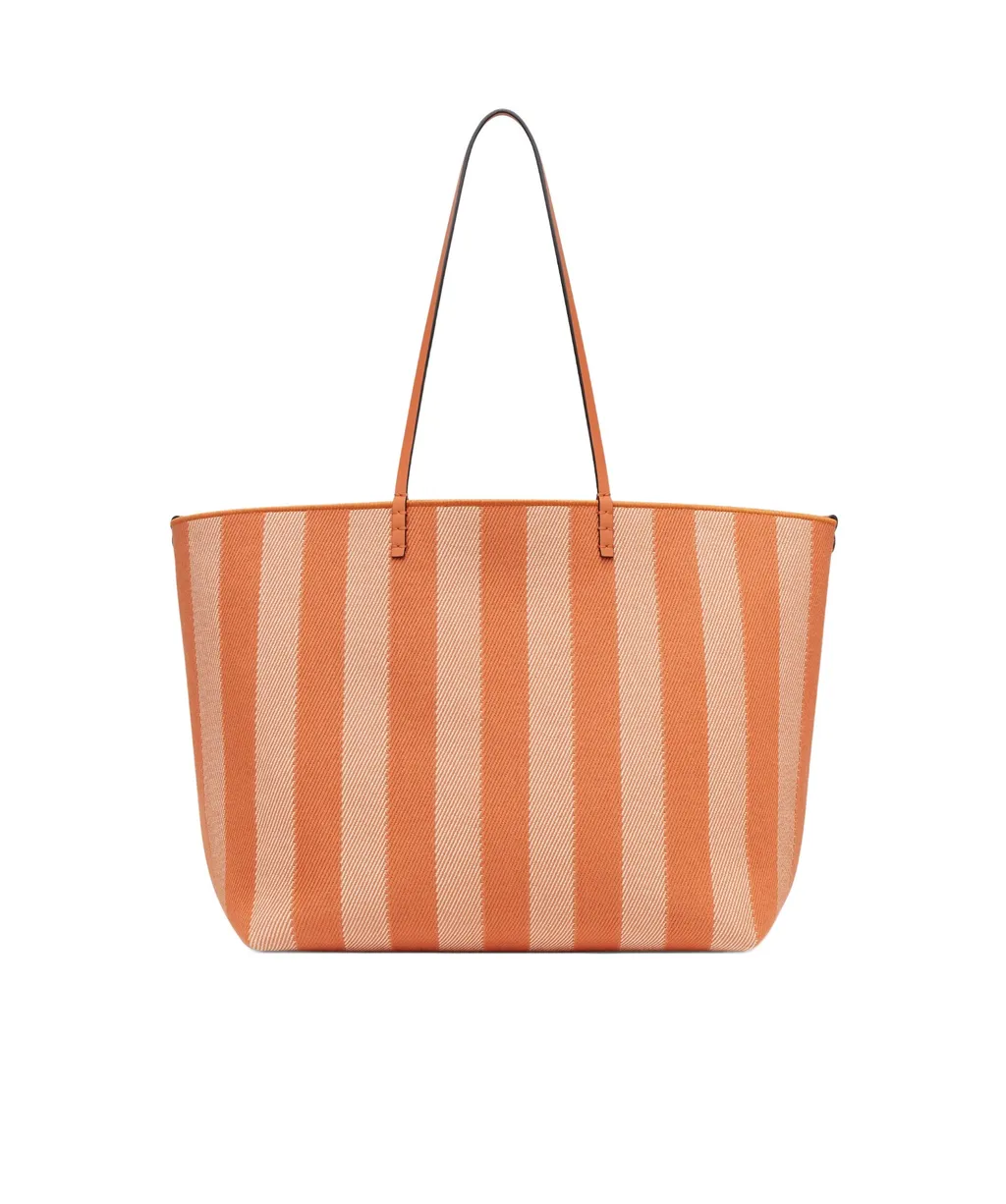 Roll Striped Large Reversible Tote Bag