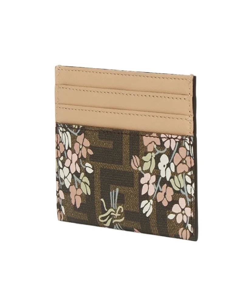 Roma Floral Printed Card Case