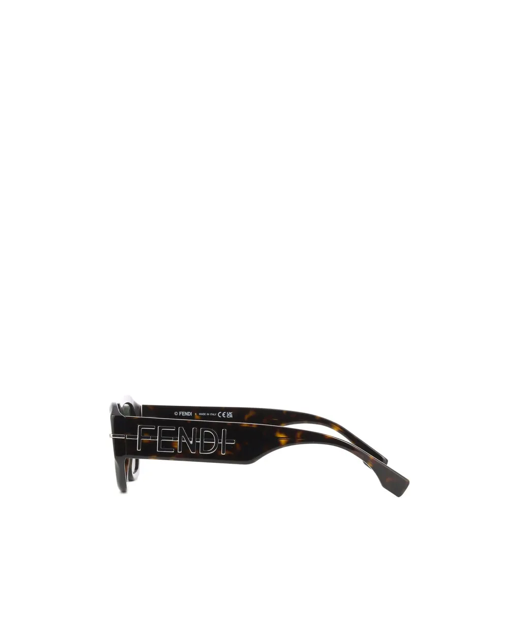 Rectangular Frame Sunglasses